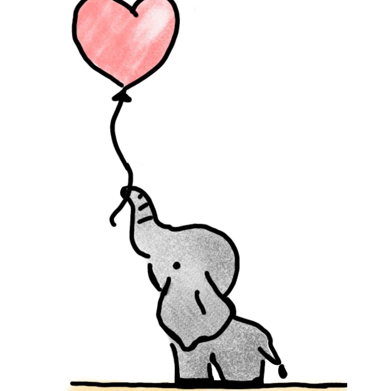 Elefant mit Herz. Bild von Jan-Mikael Stjernberg auf Pixabay